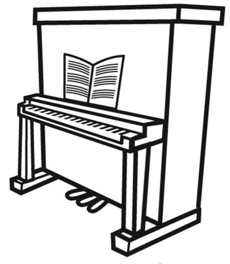 Detail Vorlage Klaviertastatur Zum Ausdrucken Nomer 4