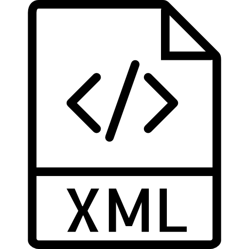 Xml File Icon - KibrisPDR