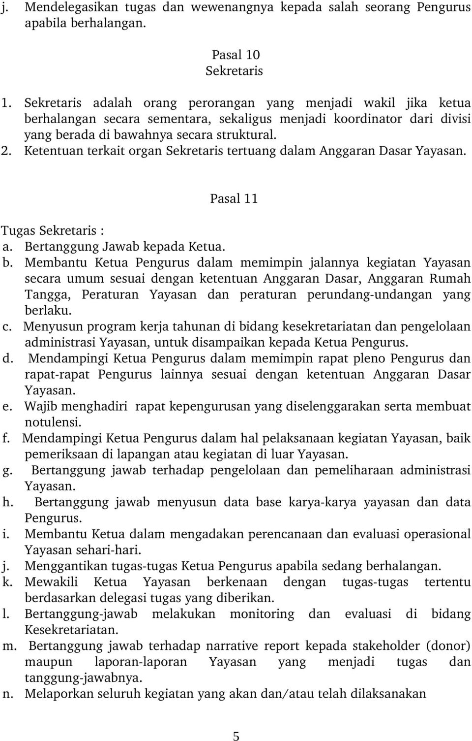 Detail Contoh Anggaran Dasar Dan Anggaran Rumah Tangga Yayasan Nomer 33