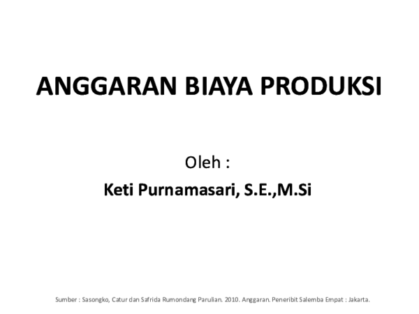 Detail Contoh Anggaran Produksi Nomer 48