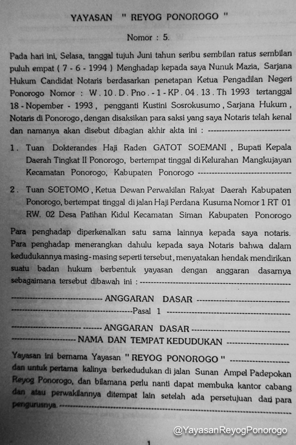 Detail Contoh Anggaran Rumah Tangga Yayasan Nomer 52