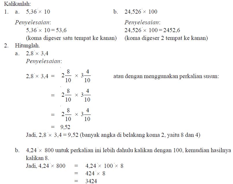 Detail Contoh Angka Desimal Nomer 25