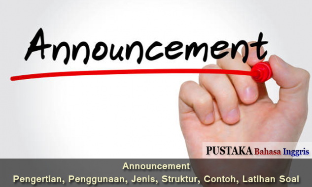 Detail Contoh Announcement Di Sekolah Nomer 38