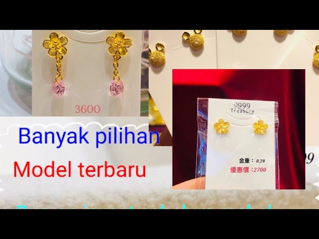 Detail Contoh Anting Emas Nomer 15