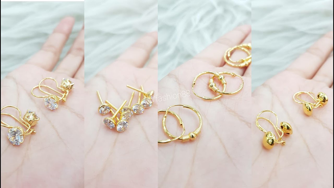 Detail Contoh Anting Emas Nomer 19