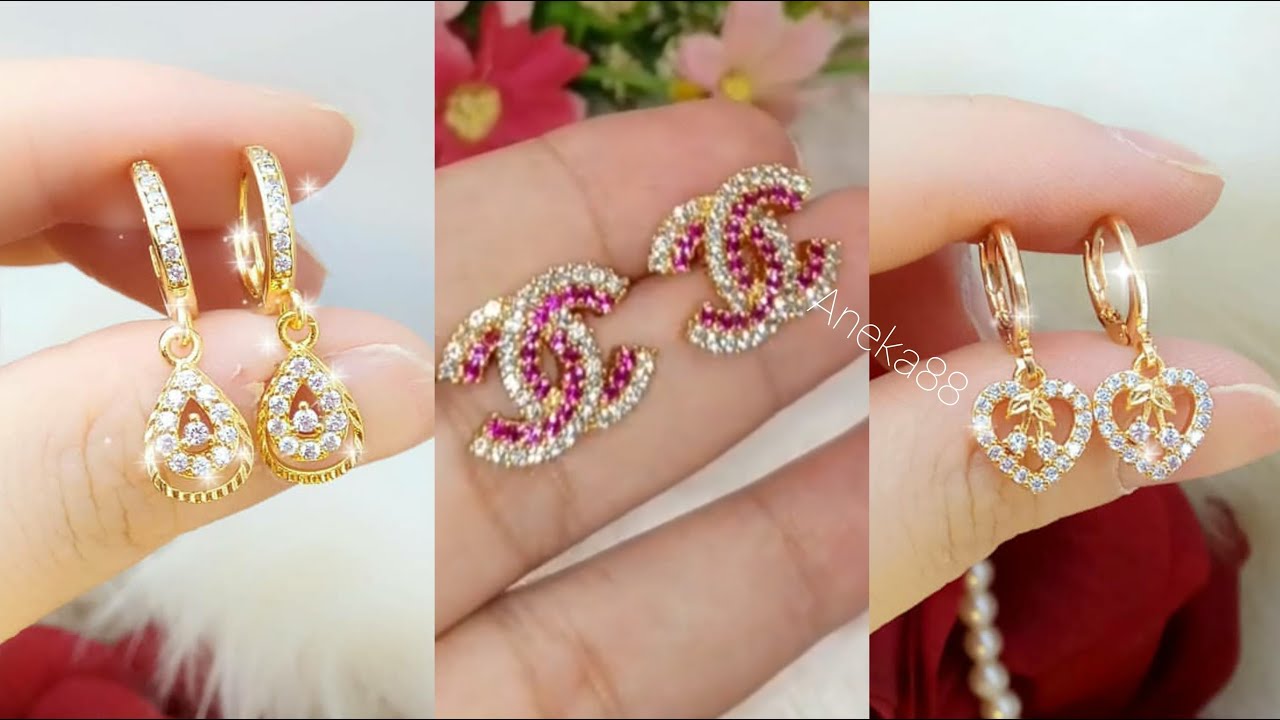 Detail Contoh Anting Emas Nomer 39