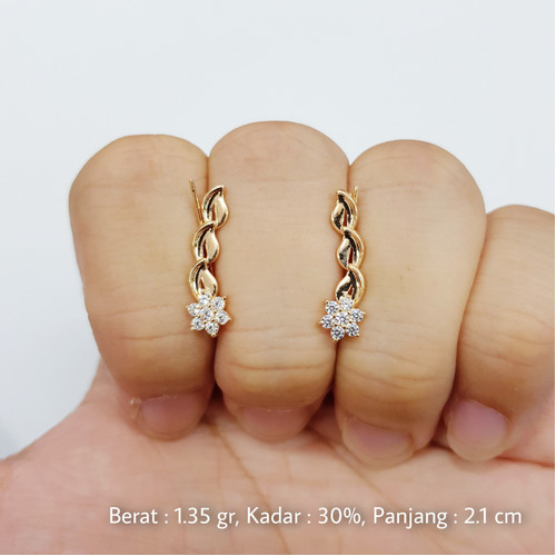 Detail Contoh Anting Emas Nomer 53