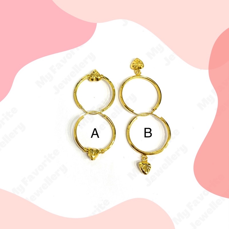 Detail Contoh Anting Emas Nomer 55