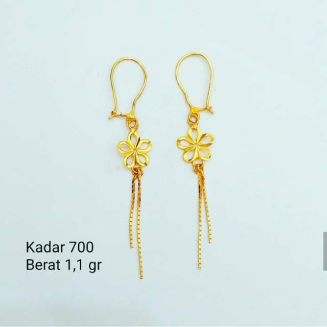 Detail Contoh Anting Emas Nomer 10