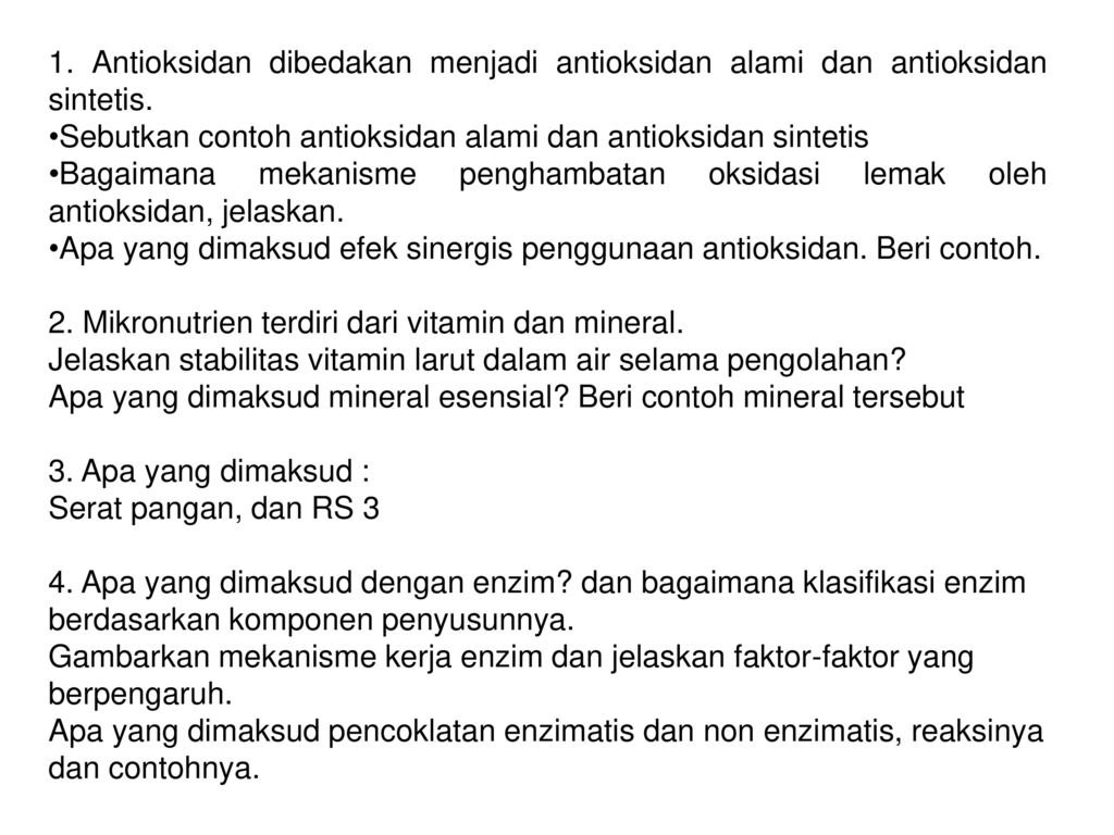 Detail Contoh Antioksidan Alami Nomer 27