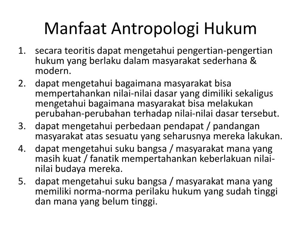 Detail Contoh Antropologi Hukum Nomer 8