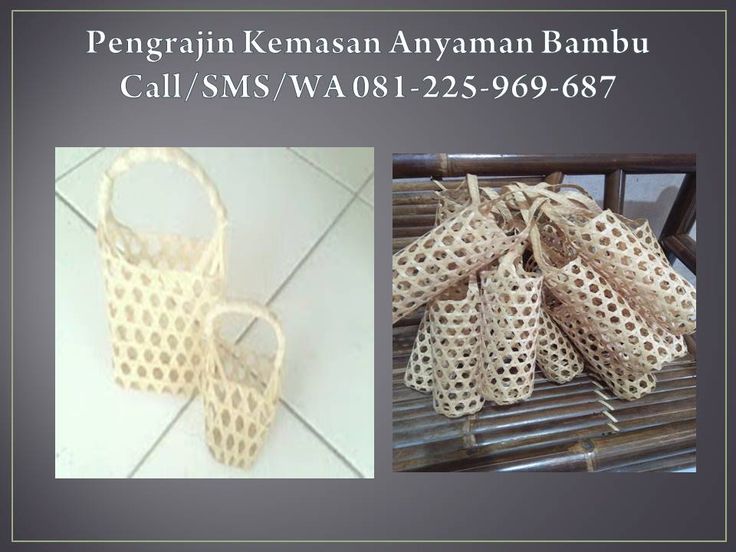 Detail Contoh Anyaman Bambu Nomer 37