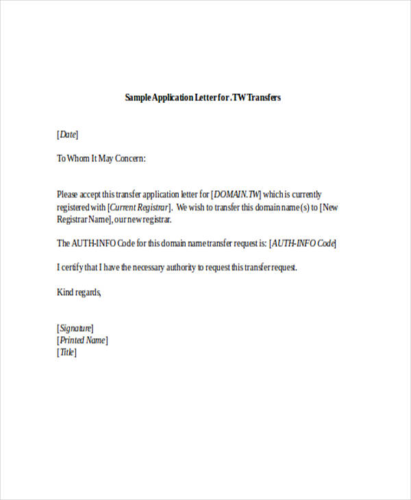 Detail Contoh Application Letter Singkat Nomer 16
