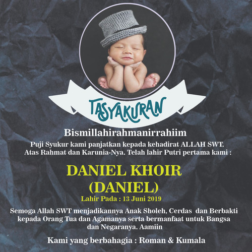 Detail Contoh Aqiqah Anak Laki Laki Nomer 20