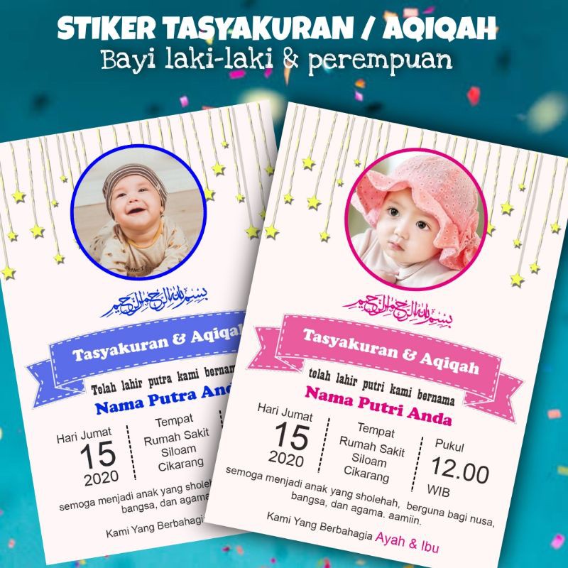 Detail Contoh Aqiqah Anak Laki Laki Nomer 35