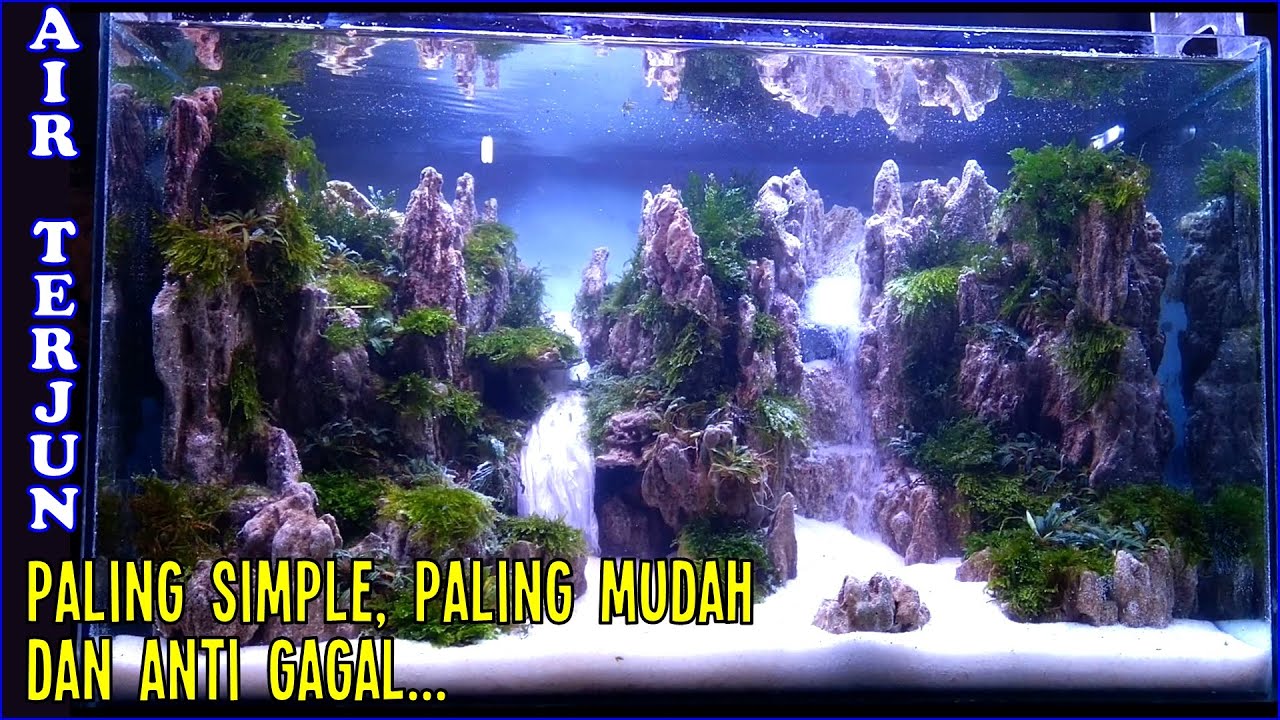 Detail Contoh Aquascape Air Terjun Nomer 13