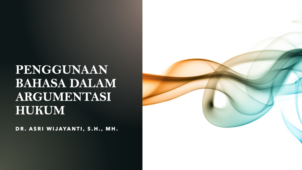 Detail Contoh Argumentasi Hukum Nomer 40