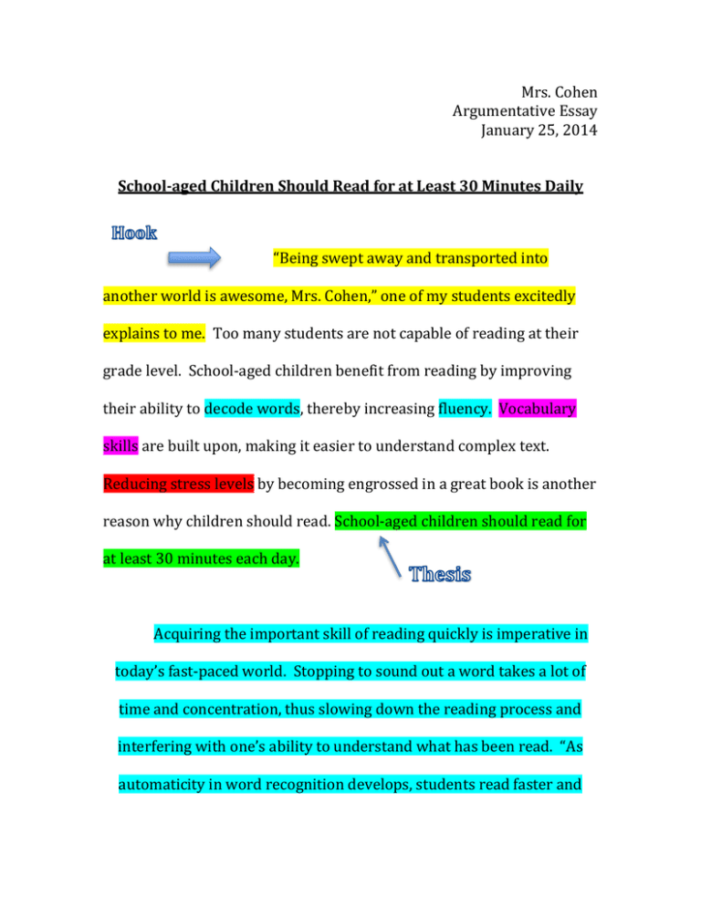 Detail Contoh Argumentative Text Nomer 47