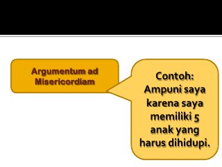 Detail Contoh Argumentum Ad Baculum Nomer 35