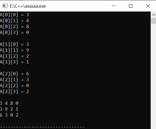 Contoh Array 2 Dimensi - 53+ Koleksi Gambar