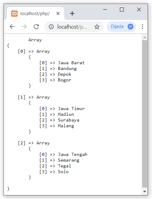 Detail Contoh Array 3 Dimensi Nomer 18