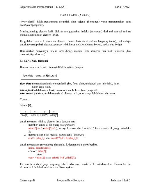 Detail Contoh Array 3 Dimensi Nomer 50