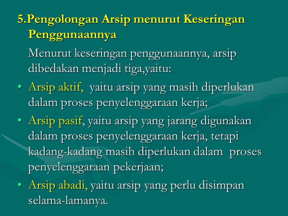 Detail Contoh Arsip Abadi Nomer 13