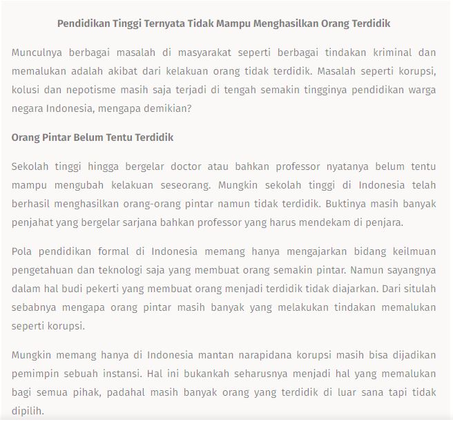 Detail Contoh Artikel Bergambar Nomer 41