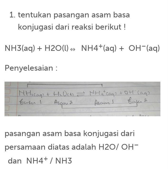 Detail Contoh Asam Basa Arrhenius Nomer 41