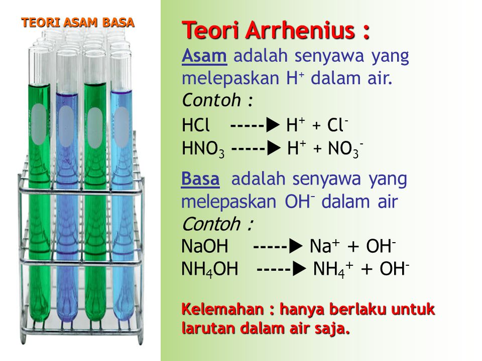 Detail Contoh Asam Basa Arrhenius Nomer 55