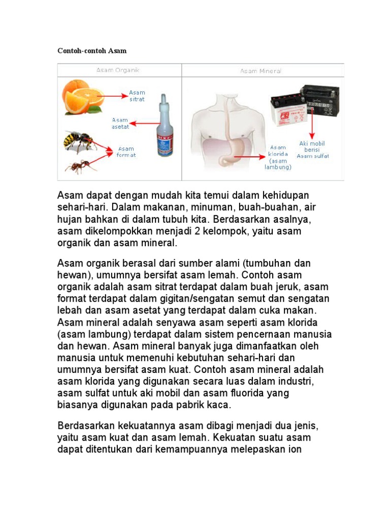 Detail Contoh Asam Klorida Nomer 39