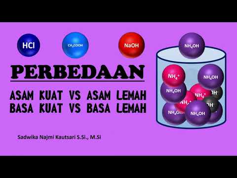 Detail Contoh Asam Kuat Asam Lemah Basa Kuat Basa Lemah Nomer 38