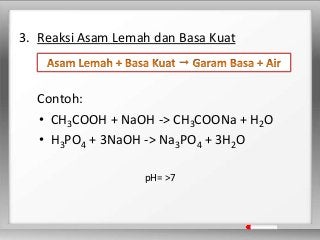 Detail Contoh Asam Lemah Dan Basa Lemah Nomer 45