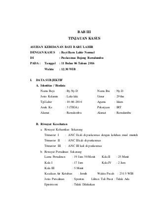 Detail Contoh Askeb Kehamilan Normal 7 Langkah Varney Nomer 27