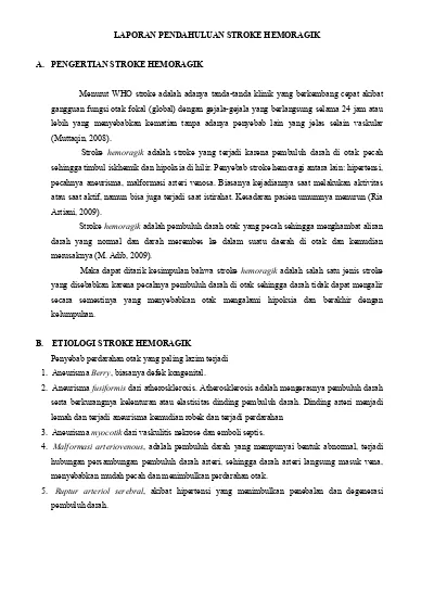Detail Contoh Askep Stroke Nomer 31