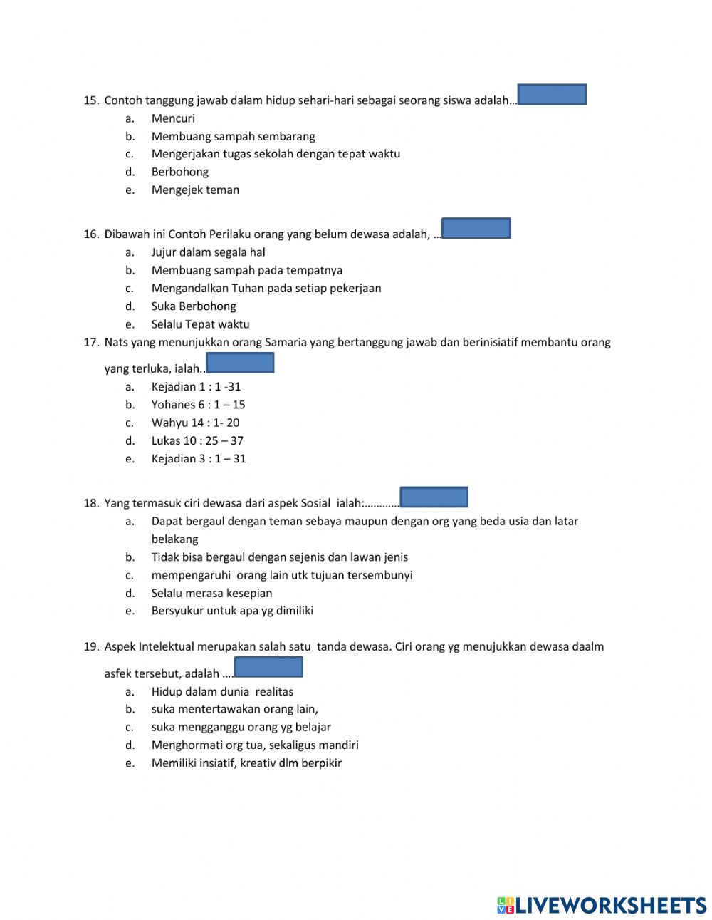 Detail Contoh Aspek Intelektual Nomer 48