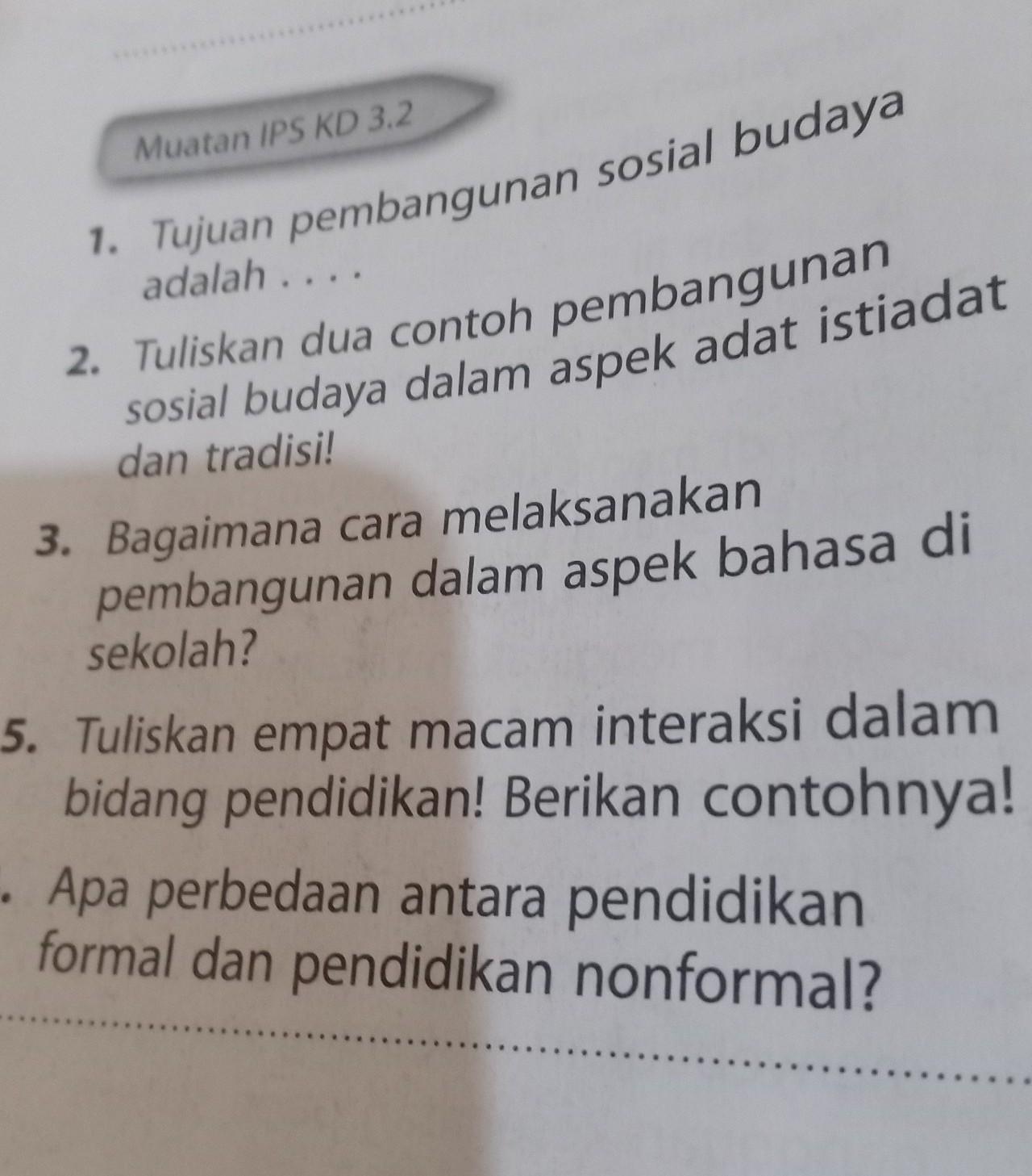 Detail Contoh Aspek Sosial Nomer 50