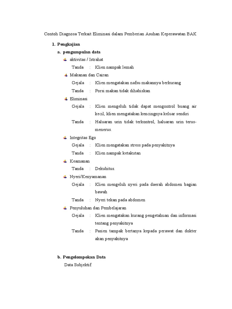 Detail Contoh Asuhan Keperawatan Nomer 53