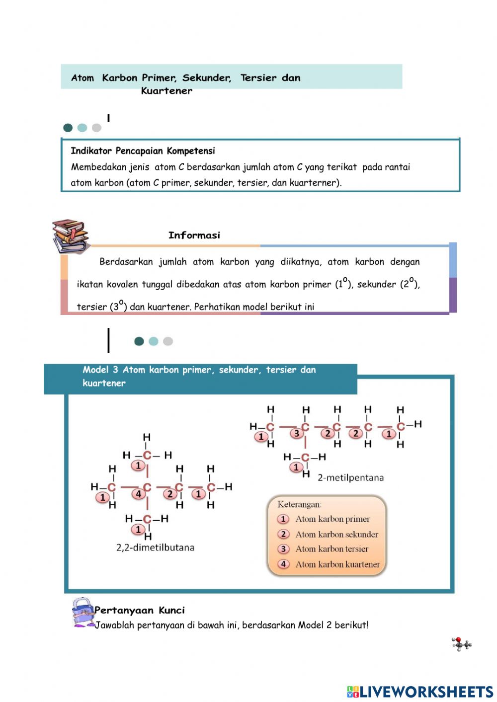 Detail Contoh Atom C Primer Nomer 33