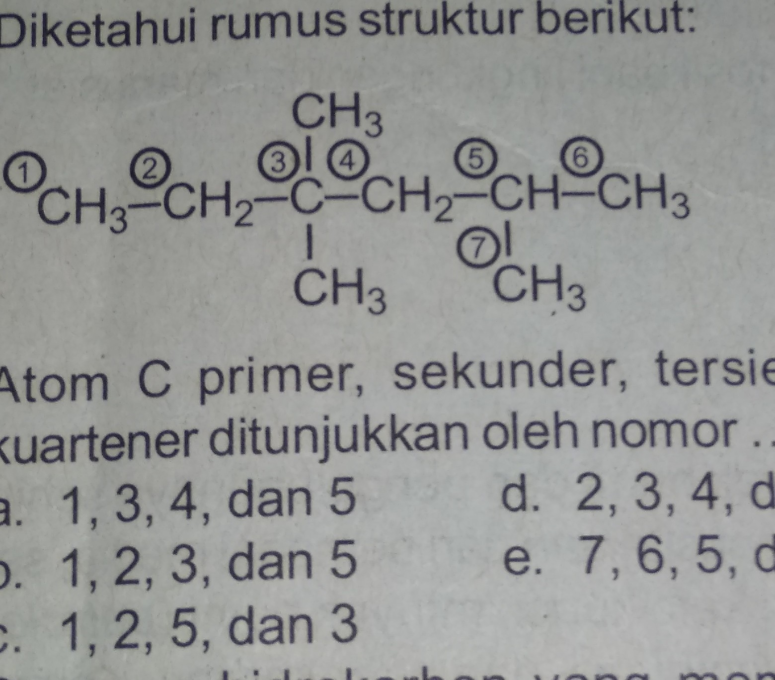 Detail Contoh Atom Karbon Primer Nomer 14