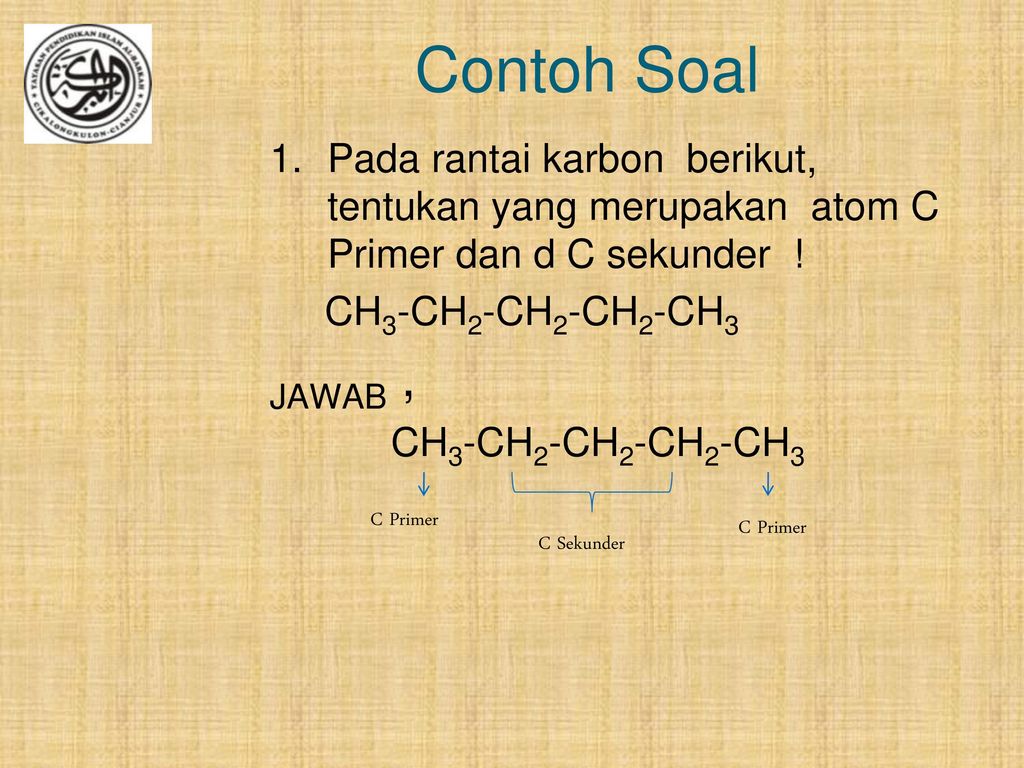 Detail Contoh Atom Karbon Primer Nomer 50