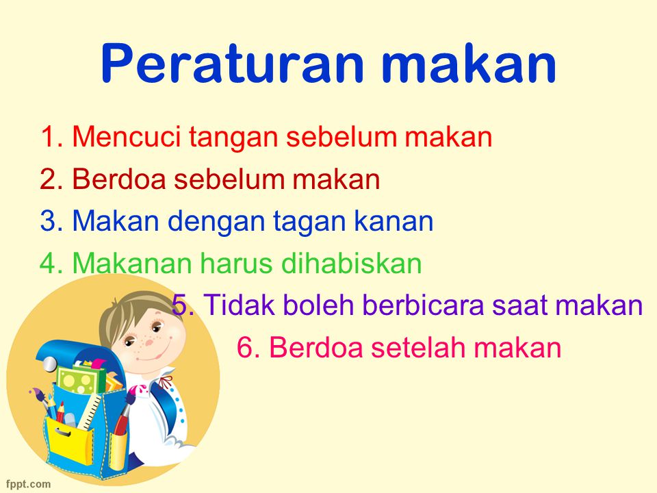 Detail Contoh Aturan Makan Di Rumah Nomer 21