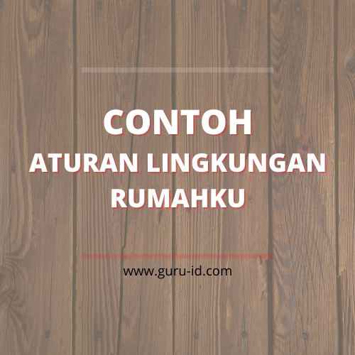 Detail Contoh Aturan Menjaga Kebersihan Rumah Nomer 15