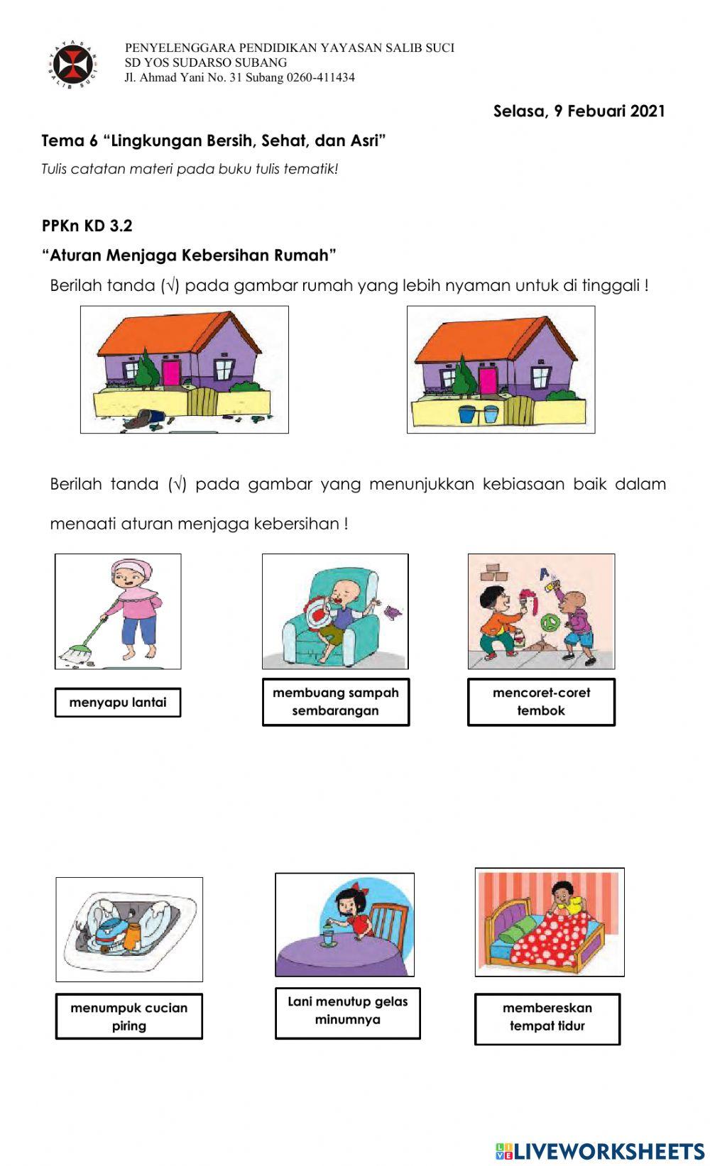 Detail Contoh Aturan Menjaga Kebersihan Rumah Nomer 4