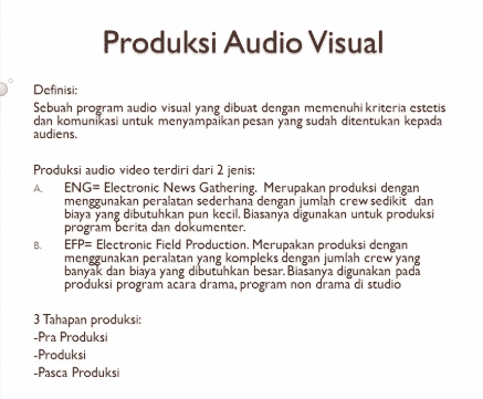 Detail Contoh Audio Visual Nomer 8