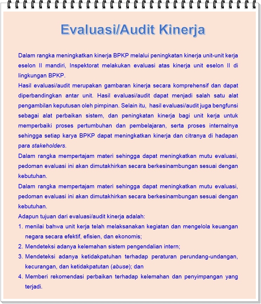 Detail Contoh Audit Kinerja Nomer 23