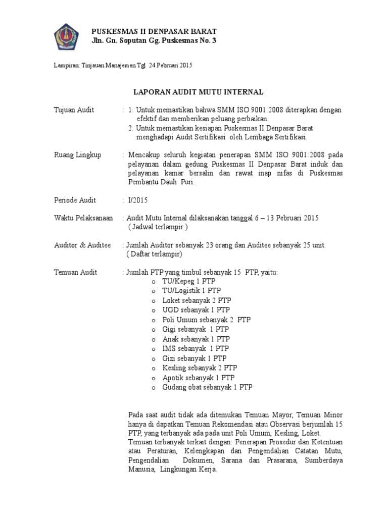 Detail Contoh Audit Program Nomer 43