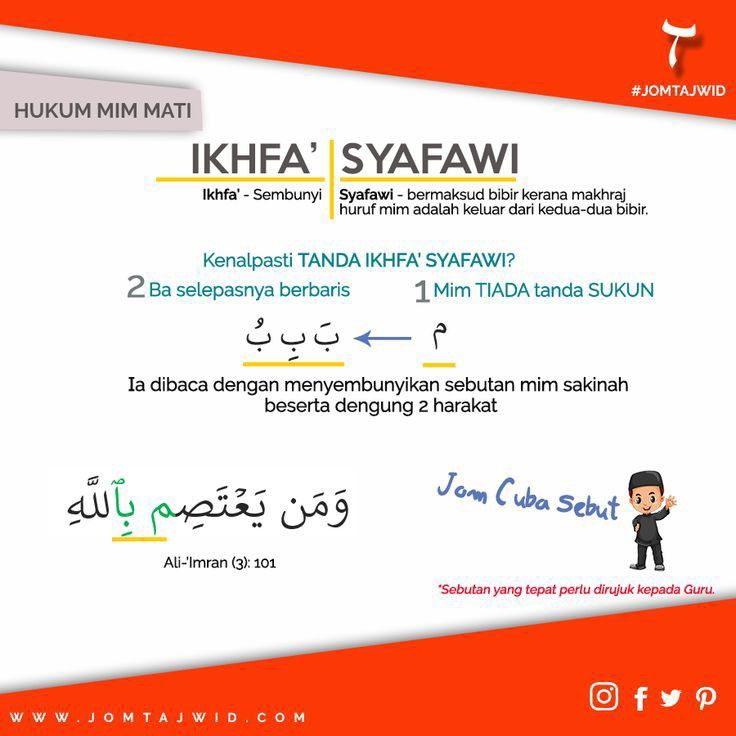 Detail Contoh Ayat Izhar Syafawi Nomer 43