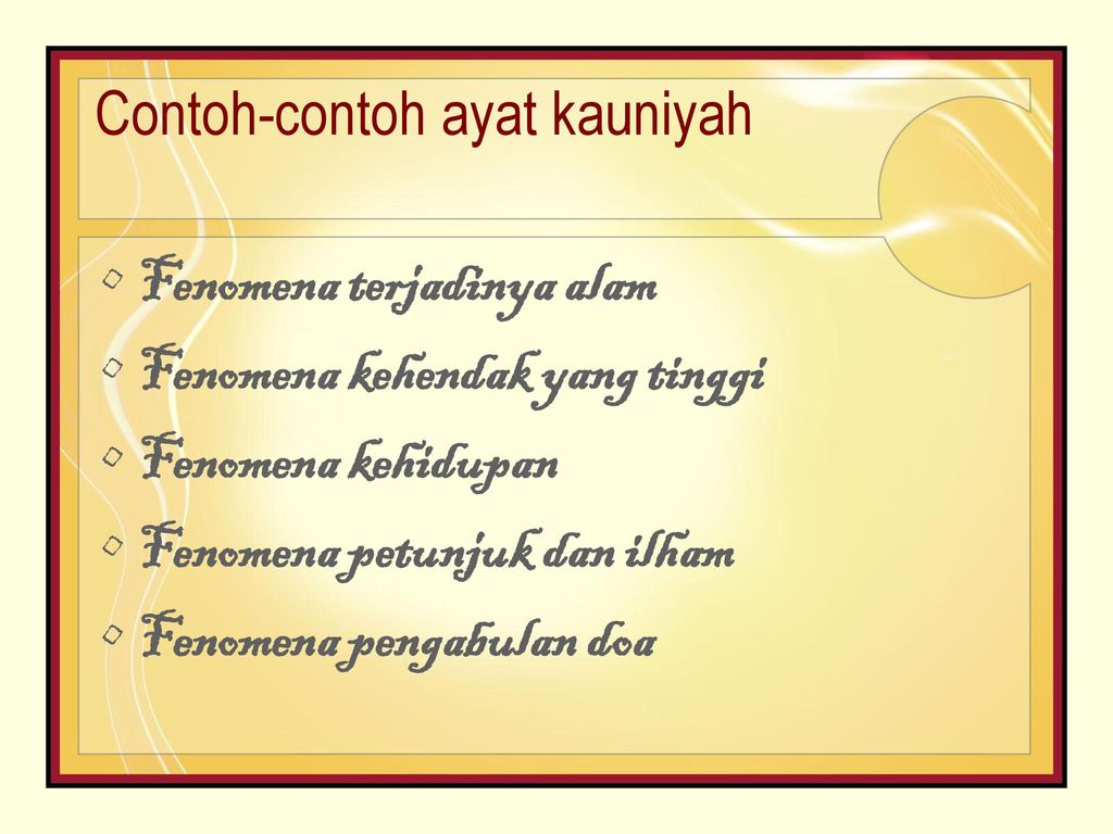 Detail Contoh Ayat Kauniyah Nomer 2