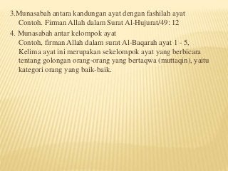 Detail Contoh Ayat Munasabah Nomer 14